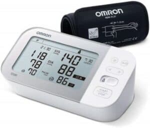 tensiómetro de brazo Omron X7 Smart. Medir presión arterial