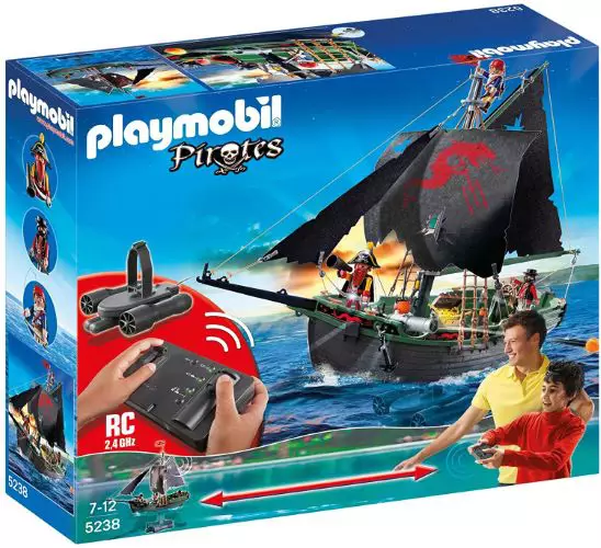 Barco Pirata control remoto Playmobil